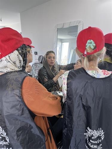 آموزش و خدمات میکاپ تخصصی عروس الهام جعفری در اصفهان