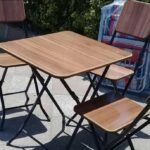 تولید میز و صندلی تاشو مجموعه نیما چوب در کرج