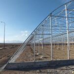 ساخت و احداث گلخانه شرکت آرمان کشت آریایی سبز در اراک