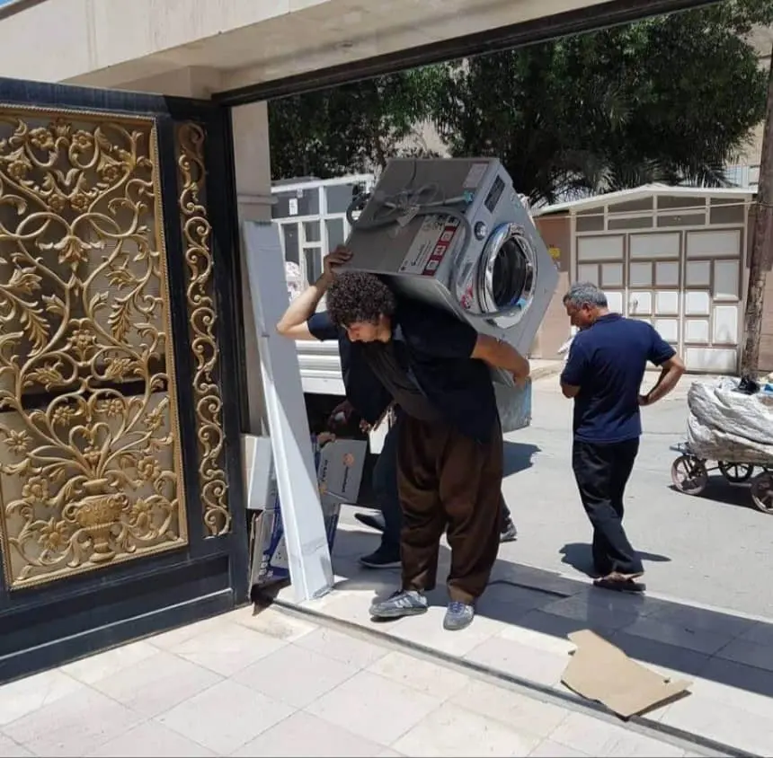 بارگیری با کارگر